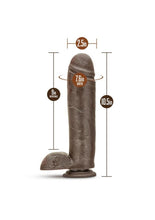 Load image into Gallery viewer, Dr. Skin Mr. Mister Dildo with Balls and Suction