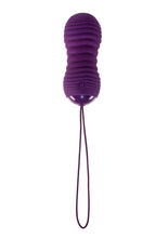 Load image into Gallery viewer, Eager Egg Rechargeable Silicone Egg with Remote Control - Purple