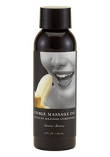 Load image into Gallery viewer, Earthly Body Hemp Seed Edible Massage Oil Banana - 2oz