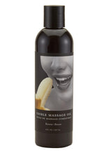 Load image into Gallery viewer, Earthly Body Hemp Seed Edible Massage Oil Banana - 8oz