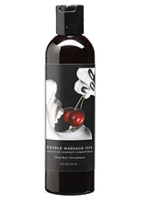 Load image into Gallery viewer, Earthly Body Hemp Seed Edible Massage Oil Cherry Burst - 8oz