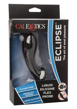 Load image into Gallery viewer, Eclipse Rechargeable Liquid Silicone Flex Probe - Black