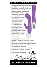 Load image into Gallery viewer, Enchanted Bunny Rechargeable Silicone Rabbit Vibrator