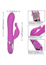 Load image into Gallery viewer, Enchanted Bunny Silicone USB Rechargeable Rabbit Waterproof