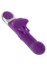 Load image into Gallery viewer, Enchanted Flutter Rechargeable Silicone Dual Action Vibrator