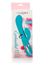 Load image into Gallery viewer, Enchanted Lover Silicone Rechargeable Rabbit Vibrator - Blue
