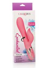 Load image into Gallery viewer, Enchanted Tickler Silicone Rechargeable Rabbit Vibrator - Pink