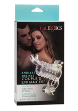 Load image into Gallery viewer, Endless Desires Couples Enhancer with Removable Bullets - Clear - 4.25in