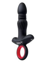 Load image into Gallery viewer, Envy Vibrating Silicone Rechargeable Thrusting Assifier - Black