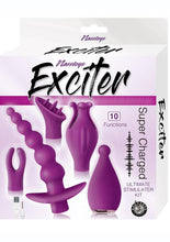 Load image into Gallery viewer, Exciter Ultimate Stimulator Kit - Purple - Set Of 5