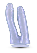 Load image into Gallery viewer, Fantasia Double Trouble Dildo - Lavender/Purple