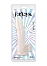 Load image into Gallery viewer, Fantasia Smooth Dildo - White - 5in