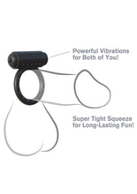 Load image into Gallery viewer, Fantasy C-Ringz The Wingman Cock Ring with Bullet