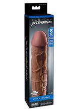 Load image into Gallery viewer, Fantasy X-Tensions Mega 2in Extension Sleeve - Brown - 8in