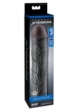 Load image into Gallery viewer, Fantasy X-Tensions Mega 3in Extension Sleeve - Black - 9in