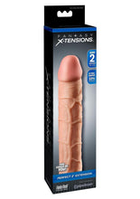 Load image into Gallery viewer, Fantasy X-Tensions Perfect 2in Extension Sleeve - Vanilla - 8in