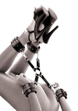 Load image into Gallery viewer, Fetish Fantasy Series Cumfy Hogtie Adjustable - Black