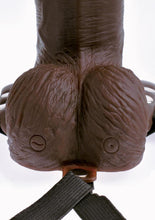 Load image into Gallery viewer, Fetish Fantasy Series Rechargeable Hollow Strap-On Dildo with Balls and Harness with Wireless Remote Control
