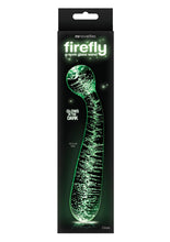Load image into Gallery viewer, Firefly G-Spot Glass Wand - Clear/Glow In The Dark