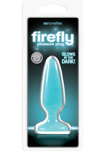 Load image into Gallery viewer, Firefly Pleasure Plug Butt Plug - Blue/Glow In The Dark
