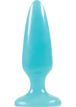 Load image into Gallery viewer, Firefly Pleasure Plug Butt Plug - Blue/Glow In The Dark