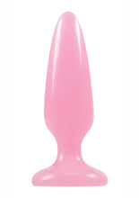 Load image into Gallery viewer, Firefly Pleasure Plug Butt Plug - Glow In The Dark/Pink - Small