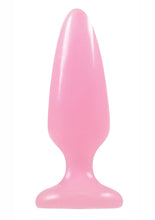Load image into Gallery viewer, Firefly Pleasure Plug Butt Plug - Glow In The Dark/Pink - Medium