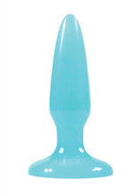 Load image into Gallery viewer, Firefly Pleasure Plug Mini Butt Plug - Blue/Glow In The Dark