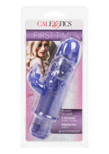 Load image into Gallery viewer, First Time Bunny Teaser Vibrator Waterproof - Purple