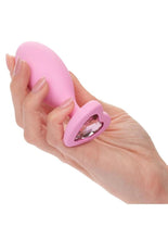 Load image into Gallery viewer, First Time Crystal Booty Duo Silicone Anal Plug