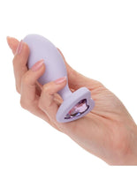 Load image into Gallery viewer, First Time Crystal Booty Duo Silicone Anal Plug