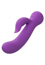 Load image into Gallery viewer, First Time Silicone Rechargeable Pleaser Dual Vibrator - Purple