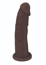 Load image into Gallery viewer, Fleshstixxx Dual Density Silicone Bendable Dong - Chocolate - 7in