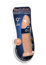 Load image into Gallery viewer, Fleshstixxx Dual Density Silicone Bendable Dong