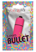 Load image into Gallery viewer, Foil Pack 3-Speed Bullet Vibrator - Pink