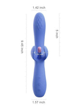 Load image into Gallery viewer, Fortexa Kinky Finger Flapping Rechargeable Silicone Clit and G-Spot Vibrator with App Control