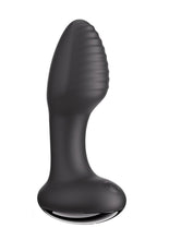 Load image into Gallery viewer, Frenzy Pressure Sensing App Control Rotating Rechargeable Silicone Butt Plug - Black
