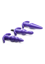 Load image into Gallery viewer, Frisky Thrill Trio Anal Plug - Purple - Set