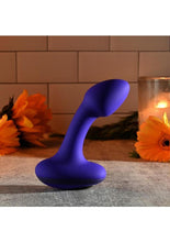 Load image into Gallery viewer, Gender X Anybody's Plug Rechargeable Silicone Vibrating Butt Plug - Blue