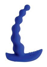 Load image into Gallery viewer, Gender X Beaded Pleasure Rechargeable Silicone Probe with Remote Control - Blue