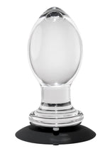 Load image into Gallery viewer, Gender X Crystal Ball Glass Plug - Clear