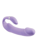 Load image into Gallery viewer, Gender X Orgasmic Orchid Rechargeable Silicone Vibrator with Clitoral Stimulator