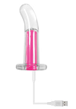 Load image into Gallery viewer, Gender X Pink Paradise Silicone Rechargeable Vibrator with Remote Control