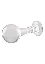 Load image into Gallery viewer, Gender X The Baller Glass Anal Plug - Clear