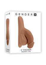 Load image into Gallery viewer, Gender X Tpe Packer Dildo - Caramel - 4in