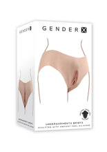 Load image into Gallery viewer, Gender X Undergarments Briefs with Silicone Vagina - Vanilla