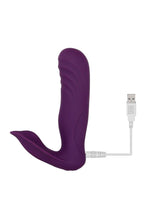 Load image into Gallery viewer, Gender X Velvet Hammer Rechargeable Silicone Wearable Vibrator