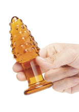 Load image into Gallery viewer, Glas Cornstar 4 Glass Butt Plug
