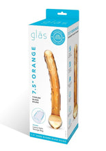 Load image into Gallery viewer, Glas Orange Tickler Glass Dildo - Orange