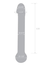 Load image into Gallery viewer, Glas Realistic Head Glass Dildo